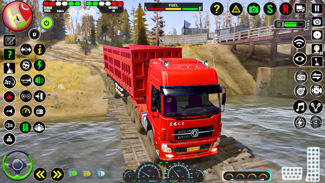 Euro Truck Games Cargo Driving Mod Schermafbeelding 2