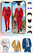 Men Suit Photo Editor- Effects ဖန်သားပြင်ဓာတ်ပုံ 1