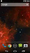 Galaxy Nebula Live Wallpaper Schermafbeelding 3