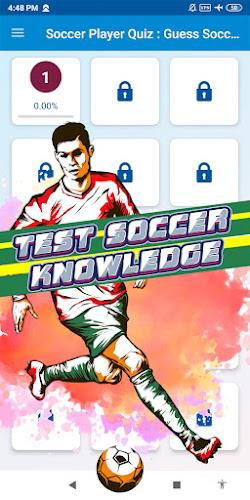 soccer player quiz Screenshot 2