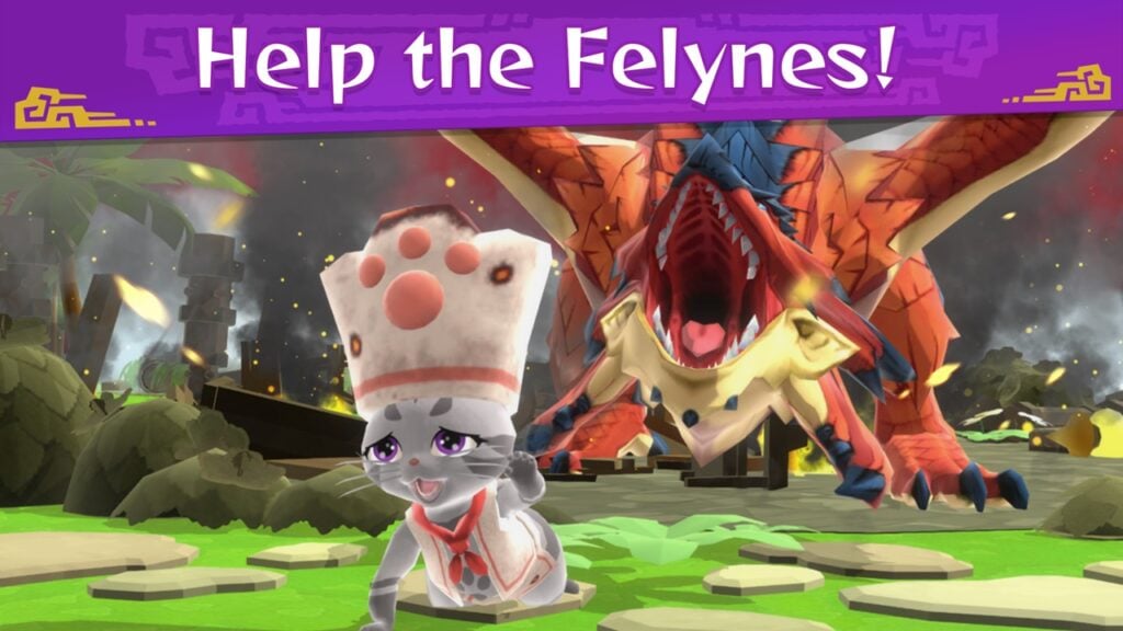 モンスターハンターパズル：キャンディクラッシュがパリコとモンスターに出会う！