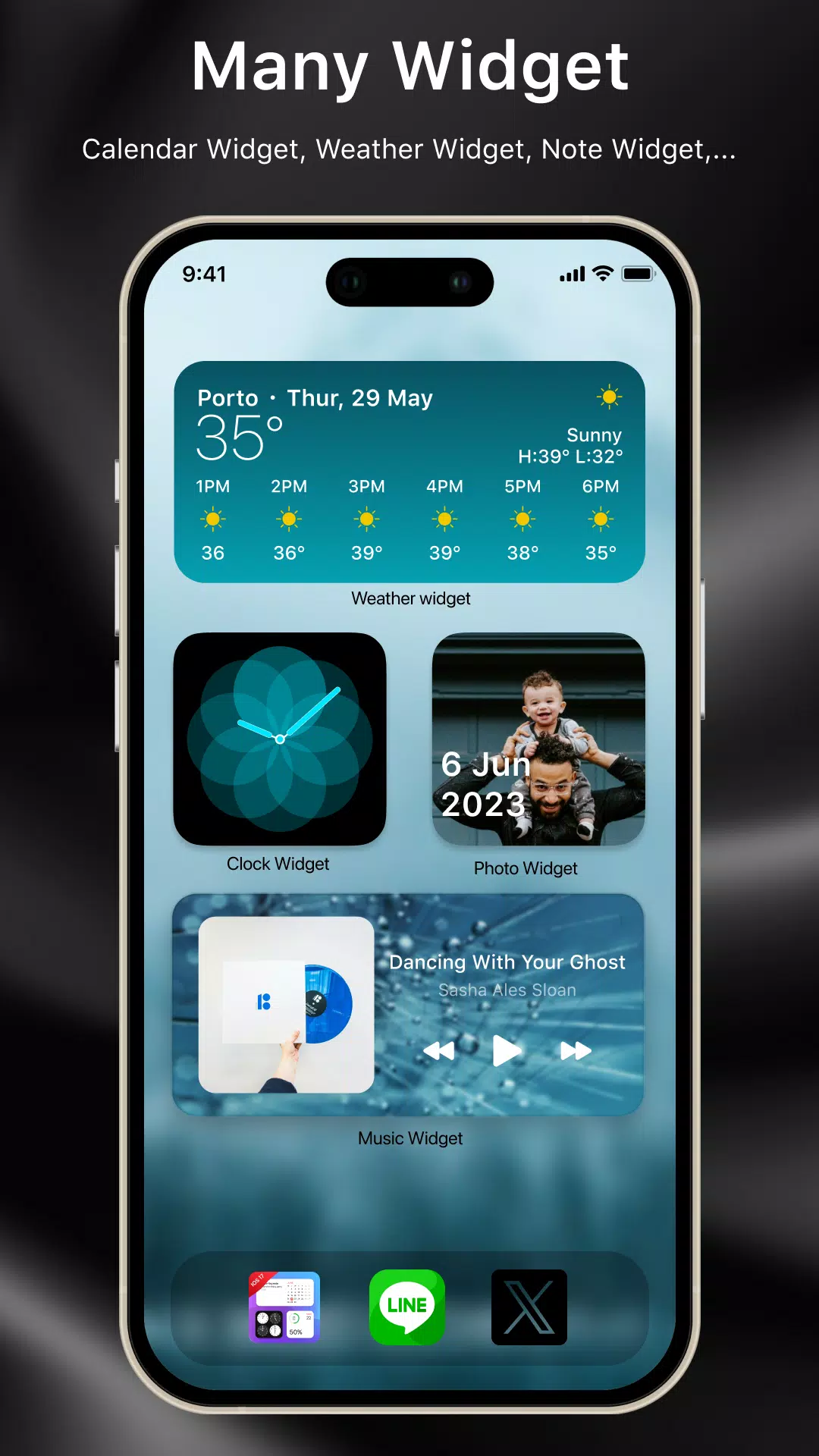 Laka Widgets: Widget OS 18 ဖန်သားပြင်ဓာတ်ပုံ 3