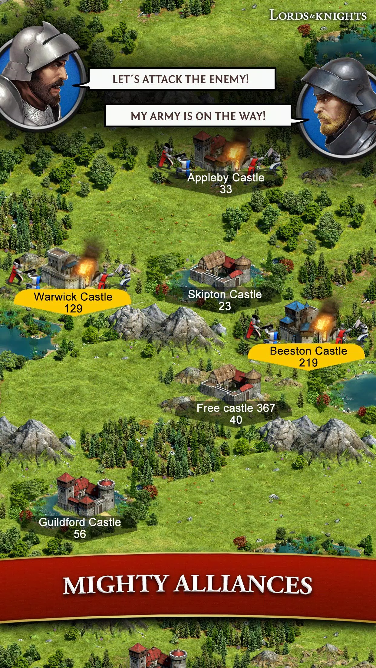 Lords & Knights Capture d'écran 3