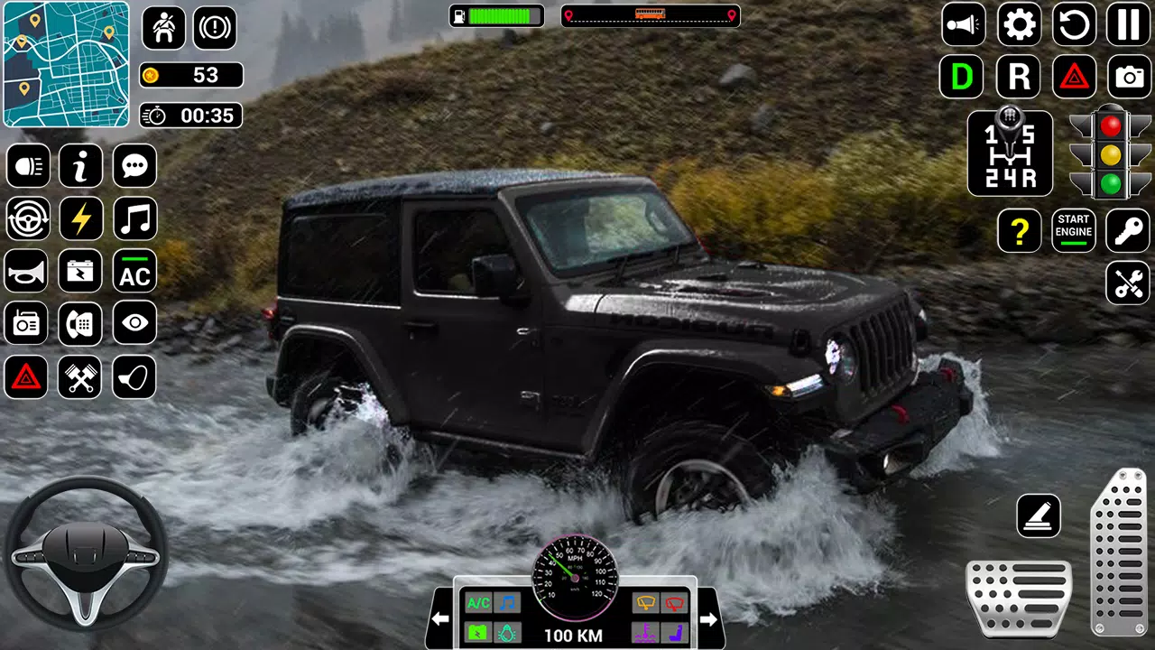 SUV 4x4 Jeep Driving Games 3D應用截圖第2張