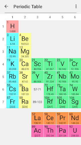 Schermata Chemical Substances: Chem-Quiz 3