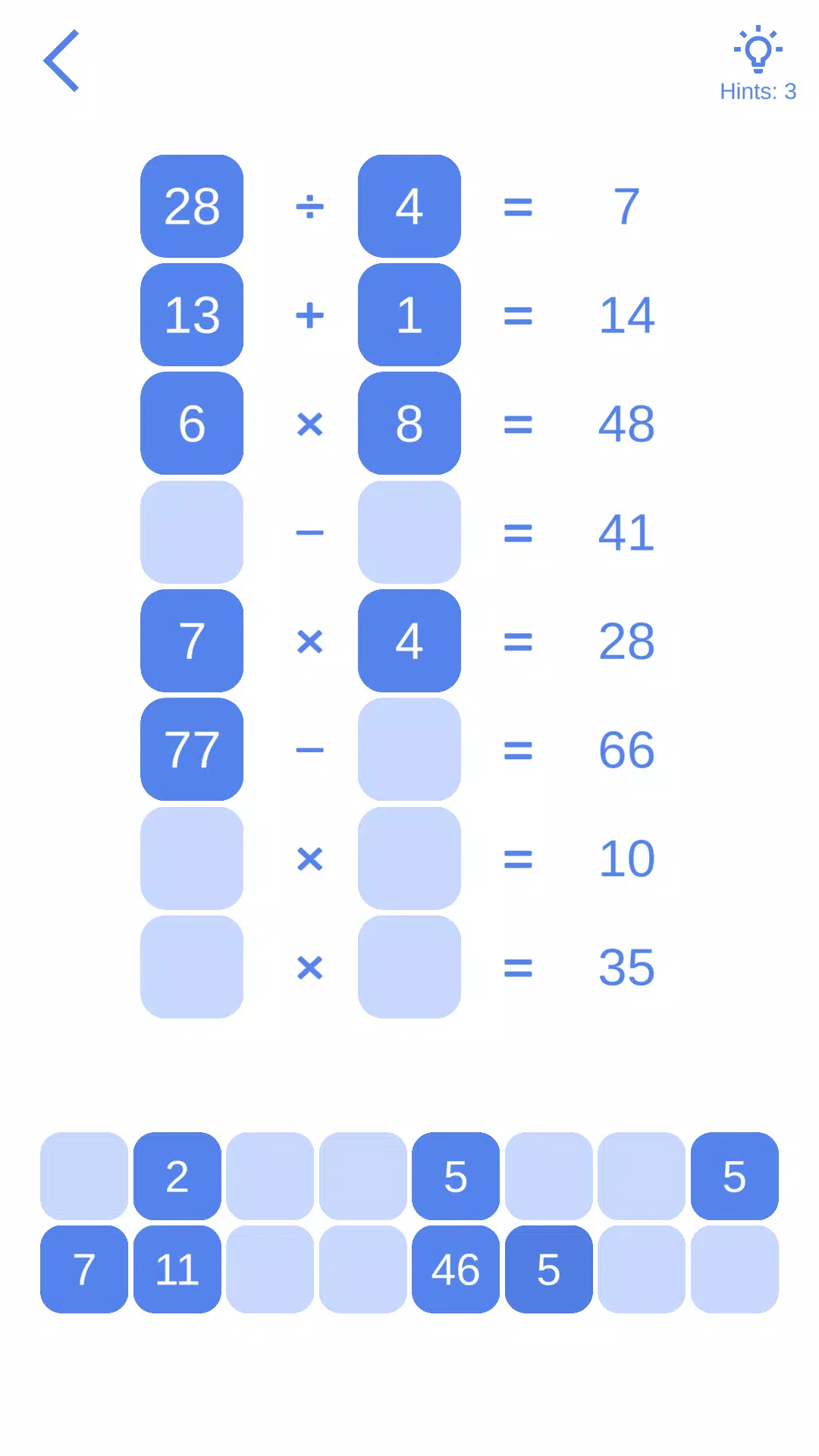 Math Games - Brain Puzzles Schermafbeelding 3