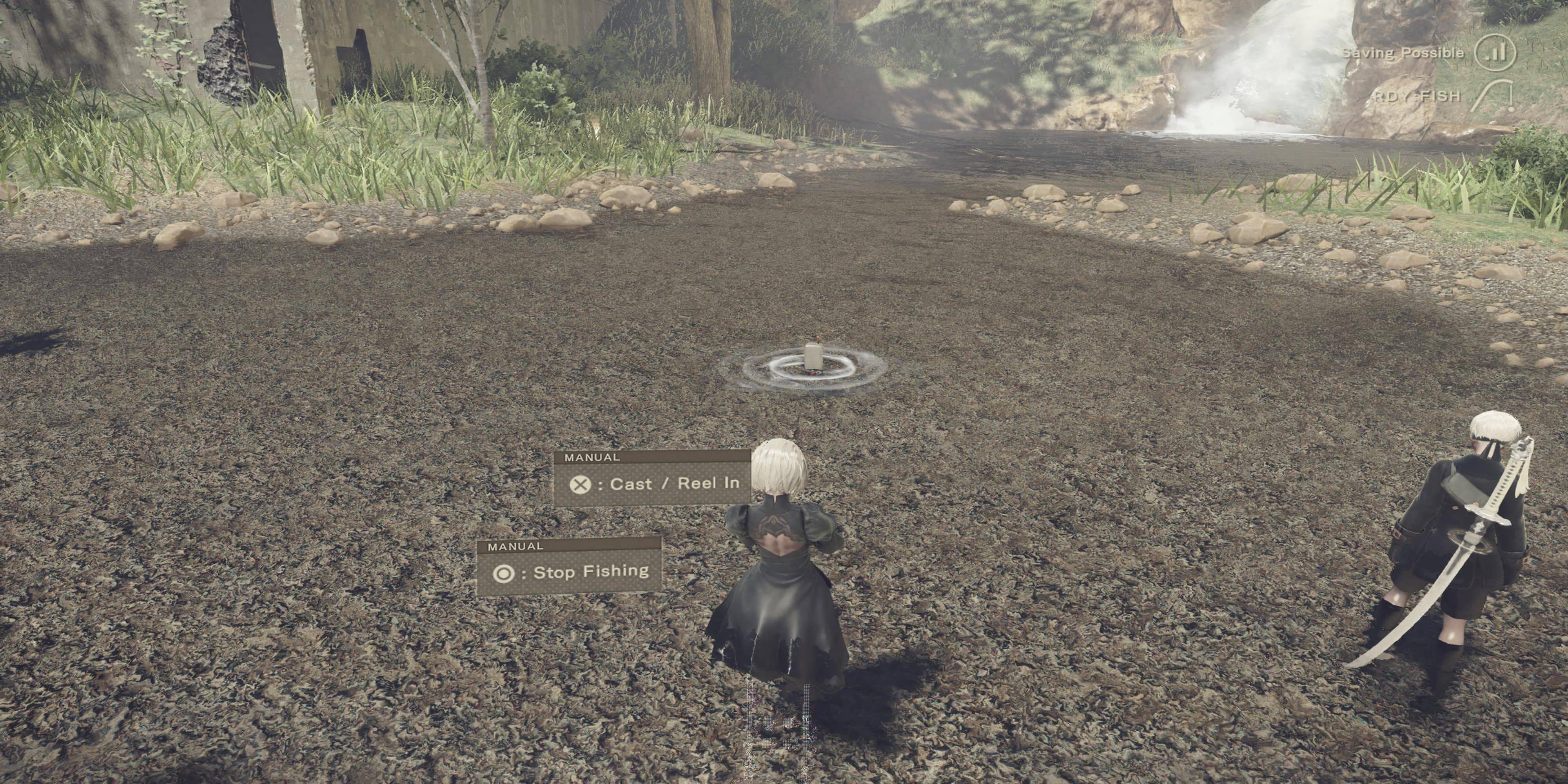 Descubra secretos para pescar en NieR: Automata