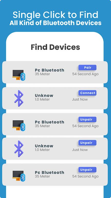 Bluetooth Pairing Auto Connect Captura de pantalla 1