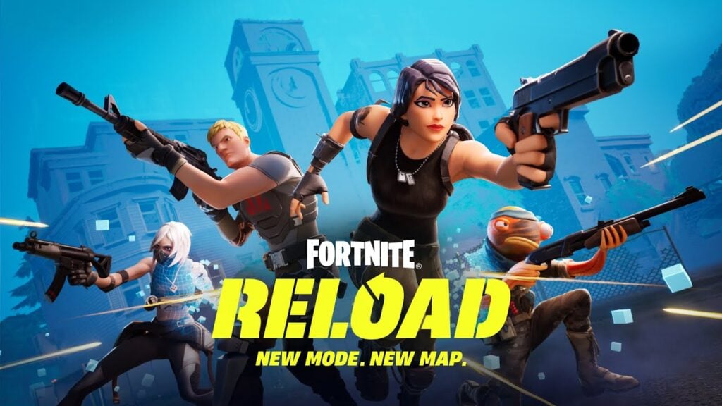 Fortnite herlaad de herlaadmodus met klassieke wapens en kaarten