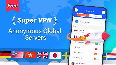 Schermata Super VPN 2