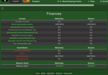 SCM Soccer Club Manager Screenshot 3