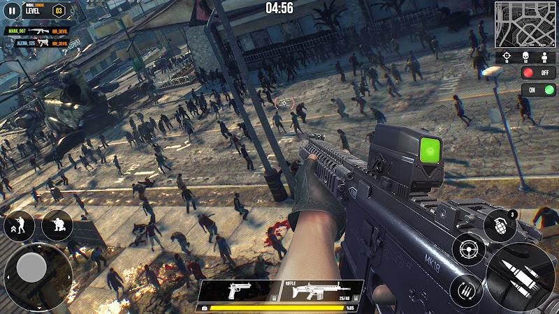 Dead Zombie Survival Shooter Captura de tela 2