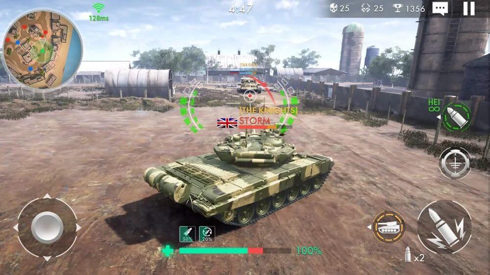 Tank Warfare Mod স্ক্রিনশট 1