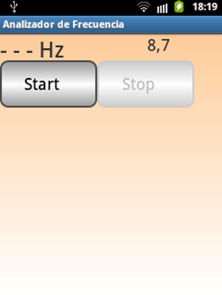 Frequency Analyzer Tangkapan skrin 3