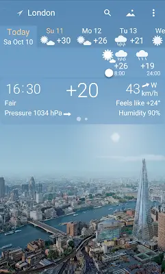 YoWindow Weather スクリーンショット 1