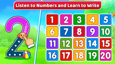 123 Numbers - Count & Tracing Capture d'écran 1