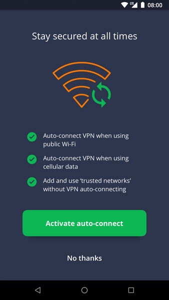 Avast SecureLine VPN & Privacy Screenshot 1