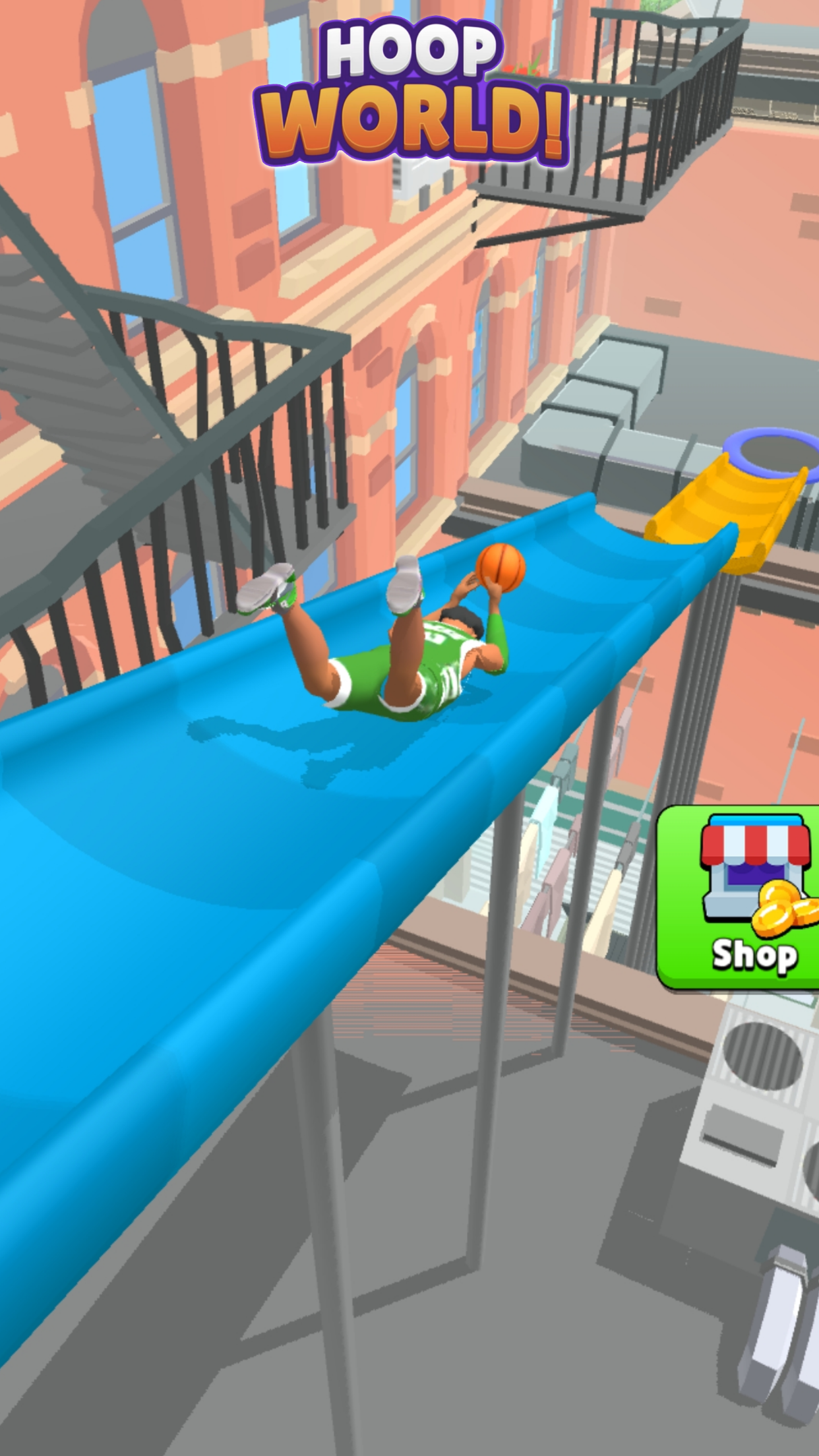 Hoop World: Flip Dunk Game 3D Screenshot 1