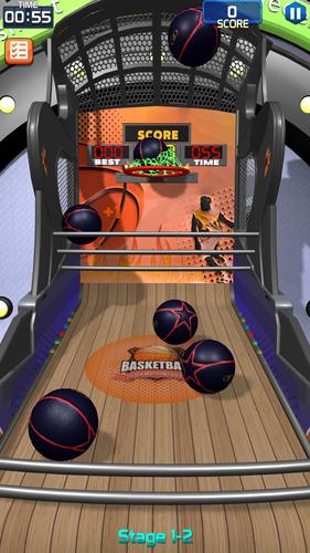 Flick Basketball Stages Screenshot 2