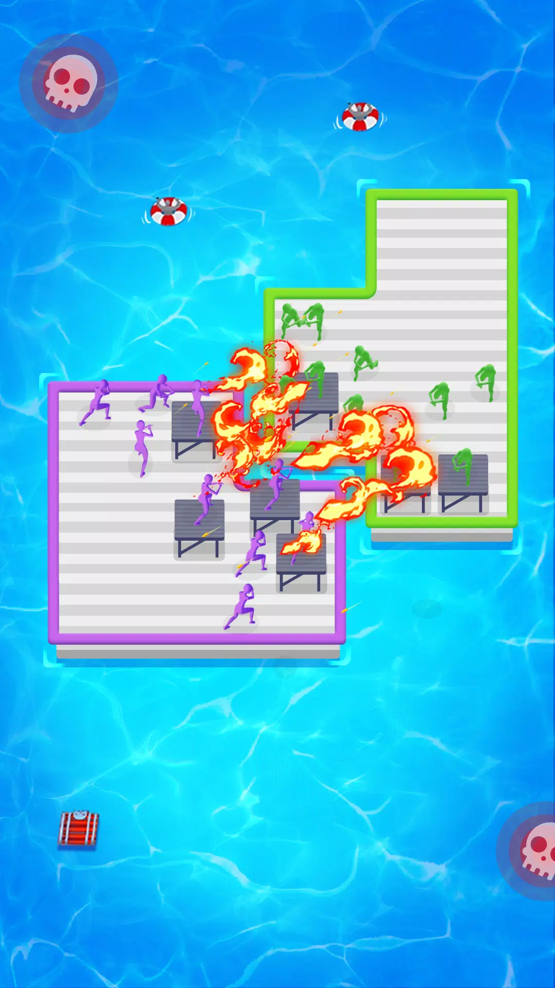 Raft Defense: Crazy Sea Battle应用截图第2张