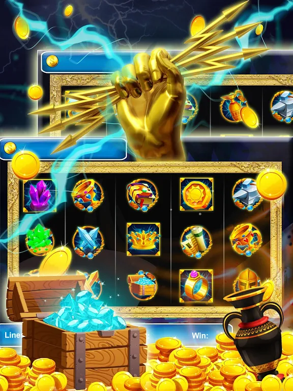 Thunder Slots: Slot Machines, Casino Game Capture d'écran 3
