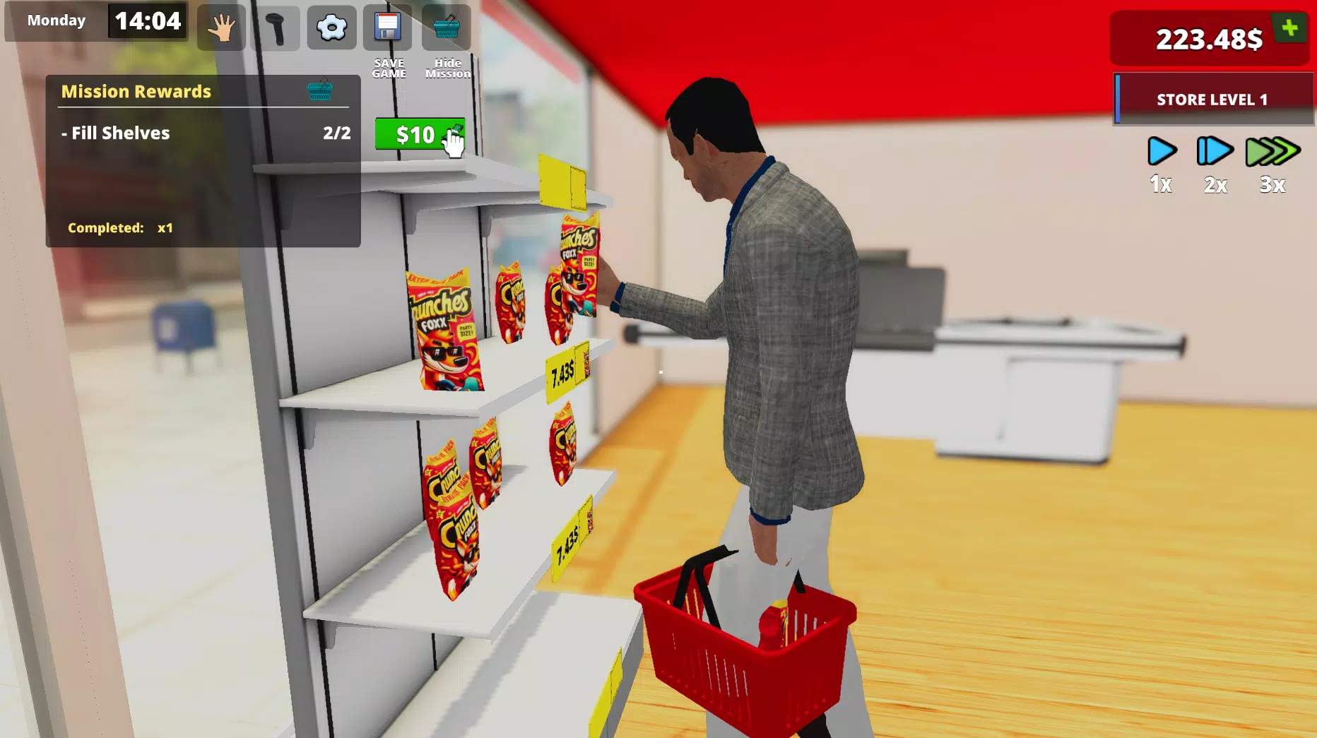 Retail Supermarket Simulator Скриншот 1