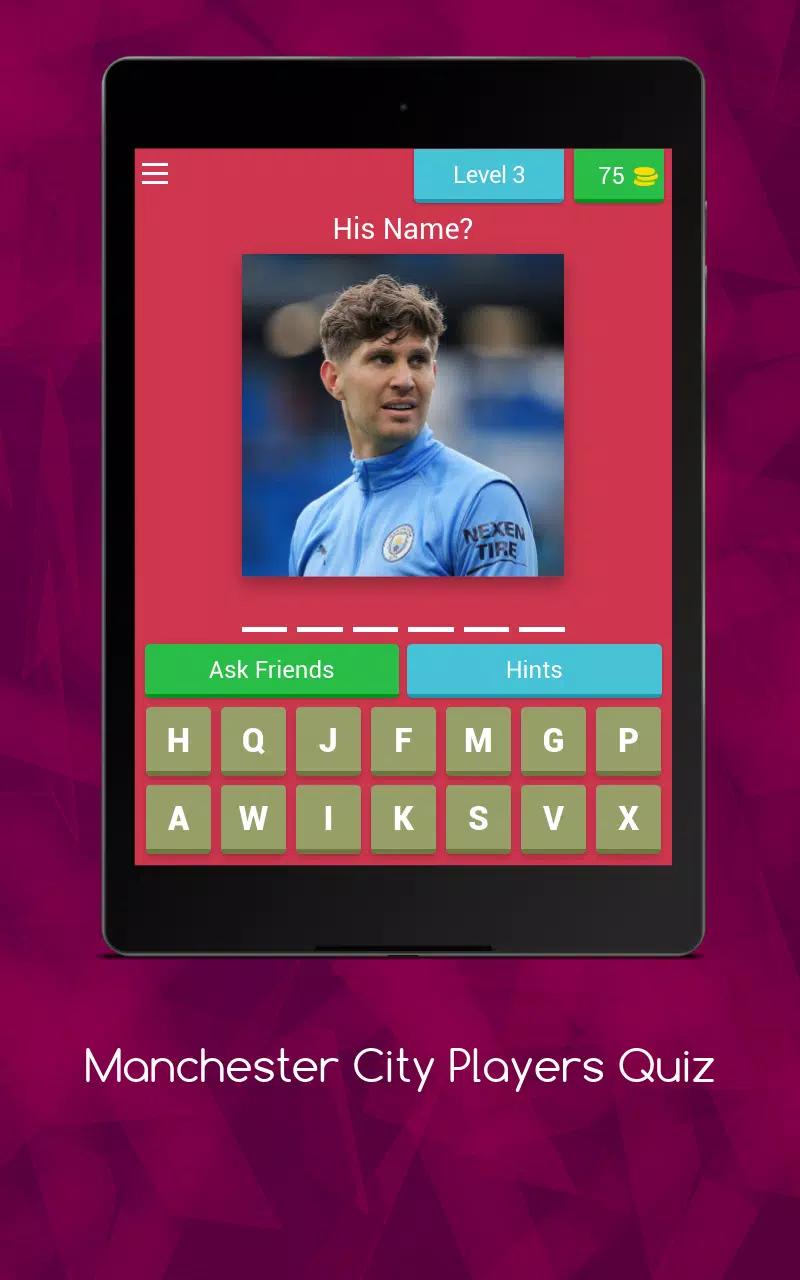 Manchester City Player’s Quiz Скриншот 4