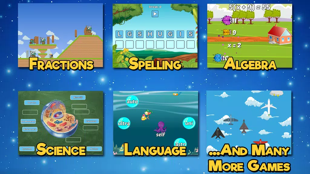 Fifth Grade Learning Games Captura de tela 1