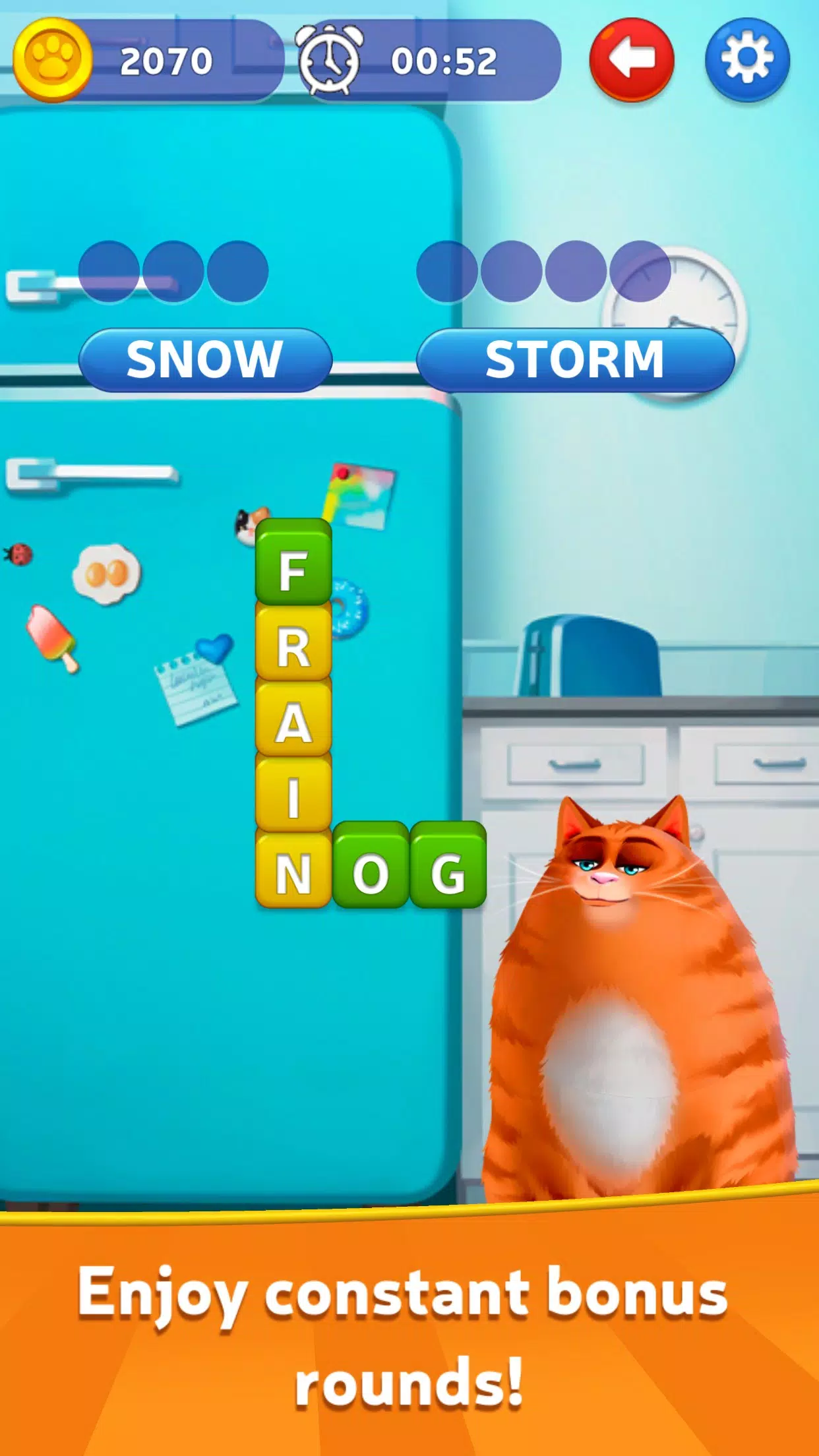 Kitty Scramble: Word Game应用截图第3张