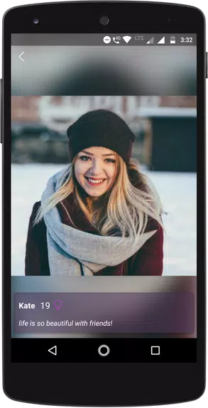Schermata LoveMe - stranger chat 1