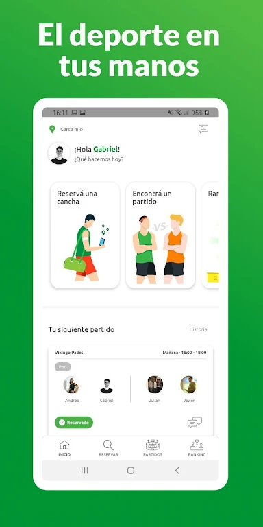 Reva - Sports App Ekran Görüntüsü 1