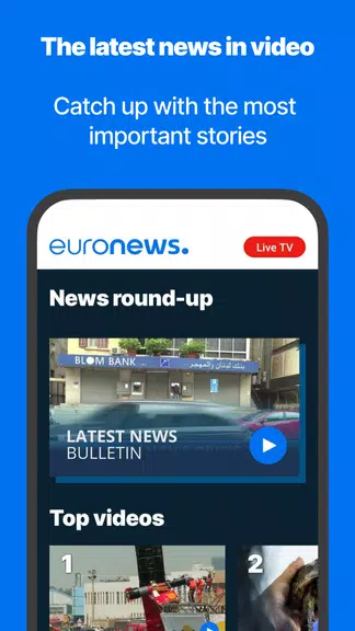 Euronews - Daily, live TV news Schermafbeelding 3