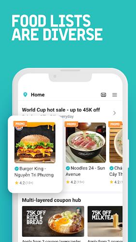 BAEMIN - Food delivery app Captura de pantalla 4