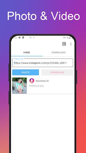 In-Saver : Video Downloader স্ক্রিনশট 1