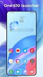 One S10 Launcher - S10 S20 UI Tangkapan skrin 1