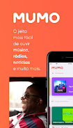 Mumo: música, rádio e notícias Captura de pantalla 1