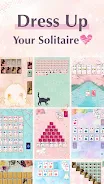 Princess*Solitaire: Cute Games Schermafbeelding 2