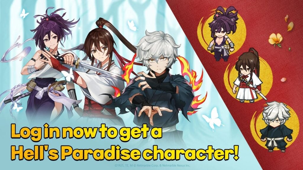 ฮีโร่ใหม่เปิดตัวใน Seven Knights Idle Adventure และ Hell's Paradise Crossover