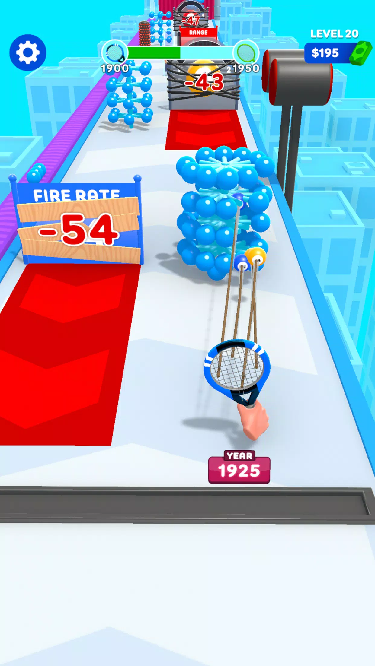 Racket Run Captura de pantalla 2