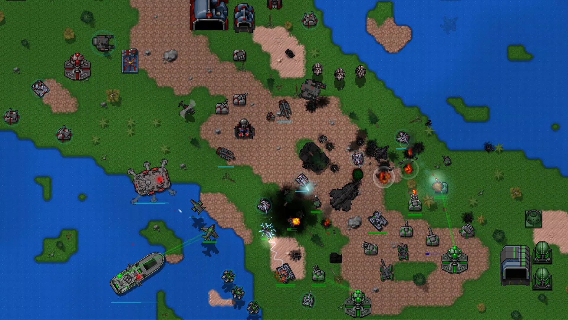 Rusted Warfare - Demo スクリーンショット 1