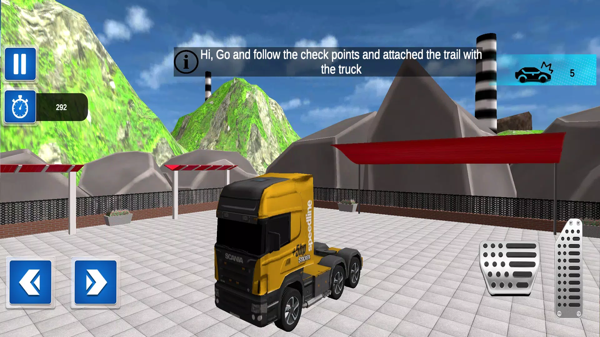 Truck Transport Game Simulator Скриншот 4