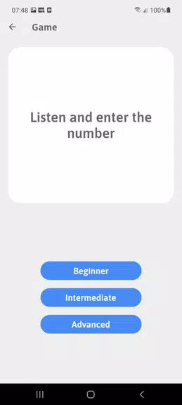 Numbers in English Captura de tela 2