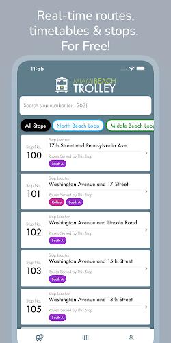 Miami Beach Trolley Tracker স্ক্রিনশট 1