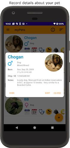 myPets - Pet Manager স্ক্রিনশট 2