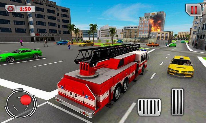 Fire Truck Games: Robot Games Schermafbeelding 4