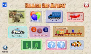 Belajar ABC Alfabet Ekran Görüntüsü 1