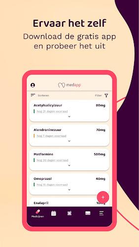 MedApp: jouw medicijnapp ภาพหน้าจอ 2