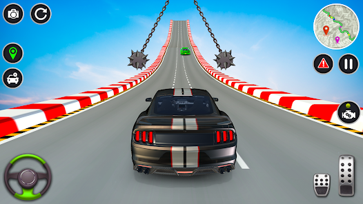 Ramp Car Stunt Racing Game Mod ภาพหน้าจอ 2