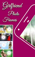 Girlfriend photo editor frames Captura de pantalla 1