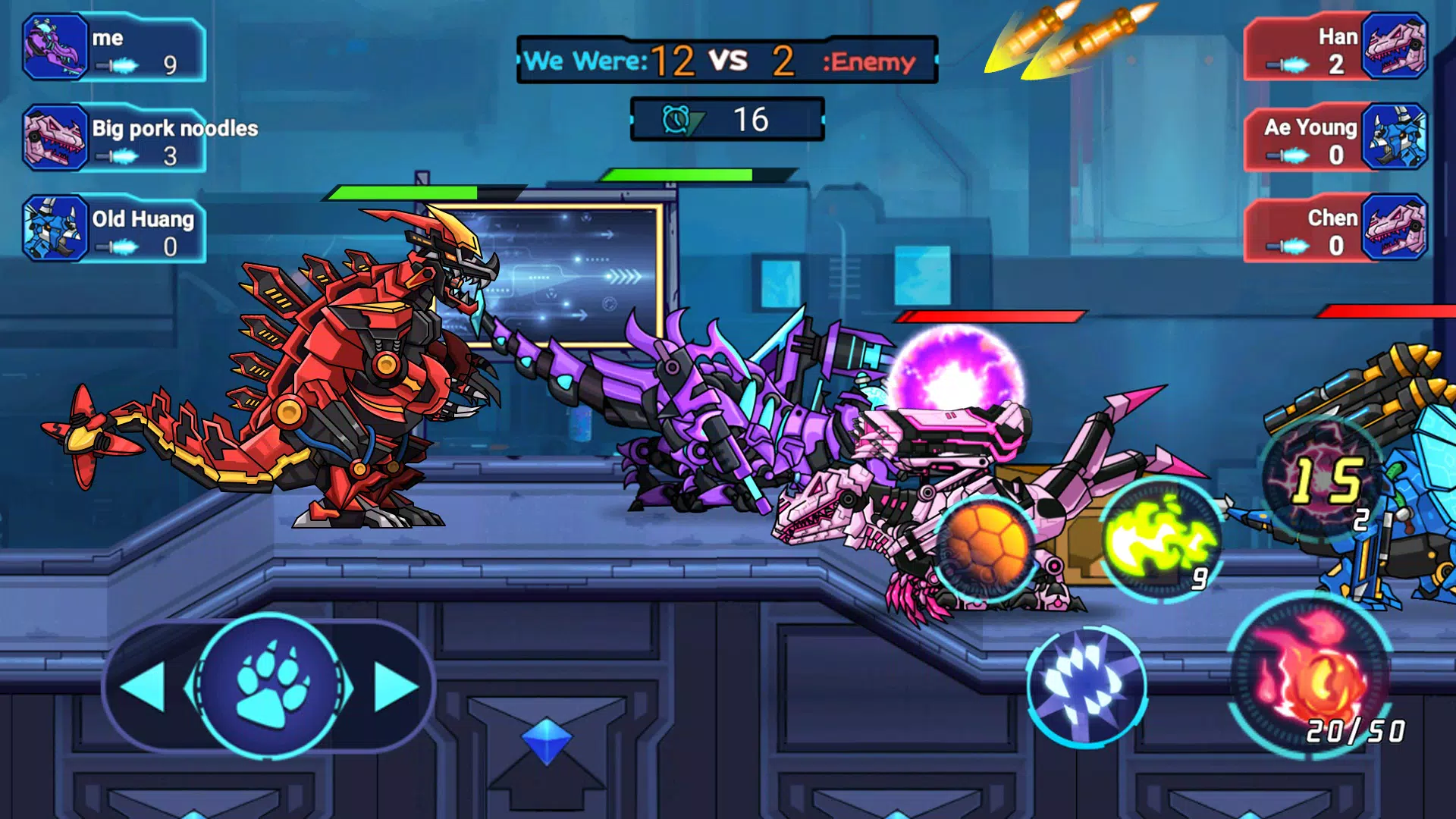 Mech Dinosaur War Ảnh chụp màn hình 4